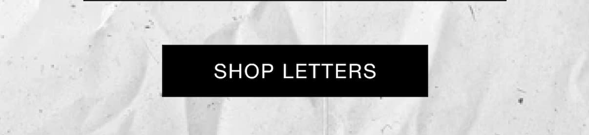 Shop Letters. Shop Letters.