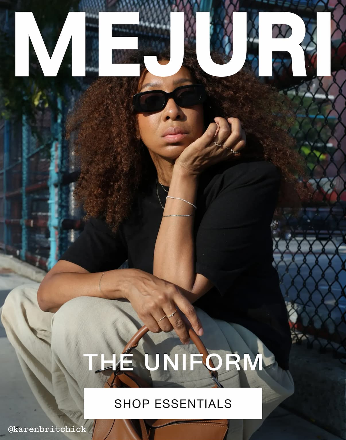 Mejuri. The Uniform. Shop Essentials.