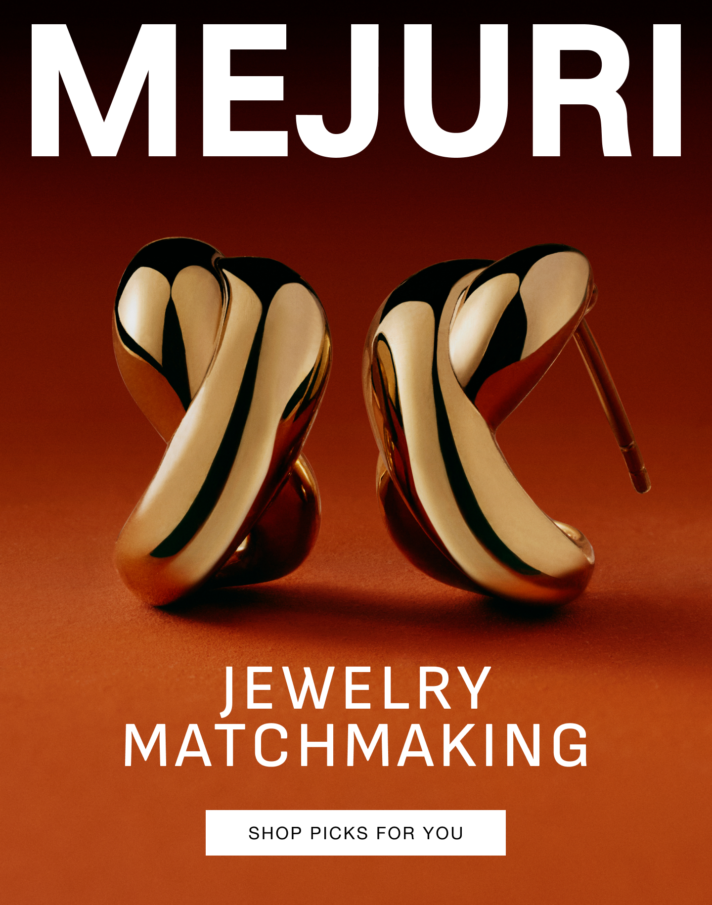 Mejuri. Jewelry Matchmaking. Shop Picks For You.