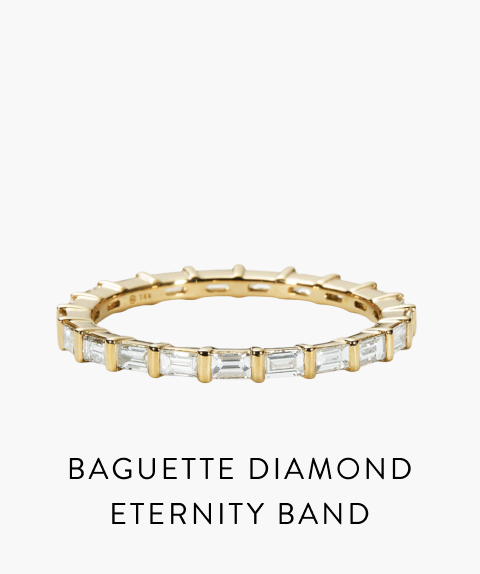 Baguette Diamond Eternity Band.