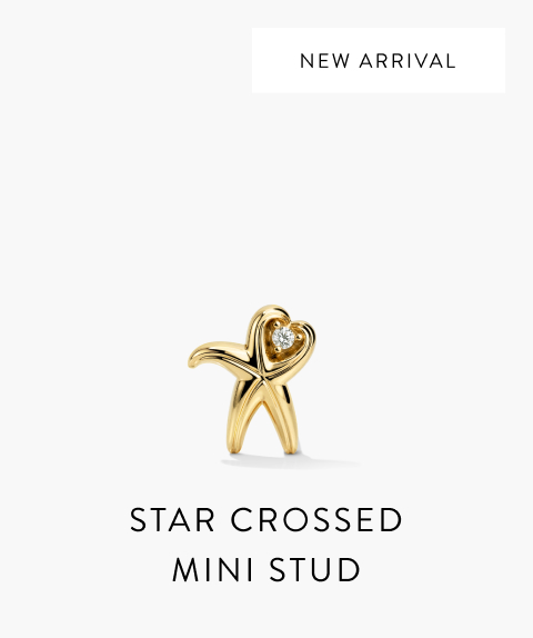 Star Crossed Mini Stud.