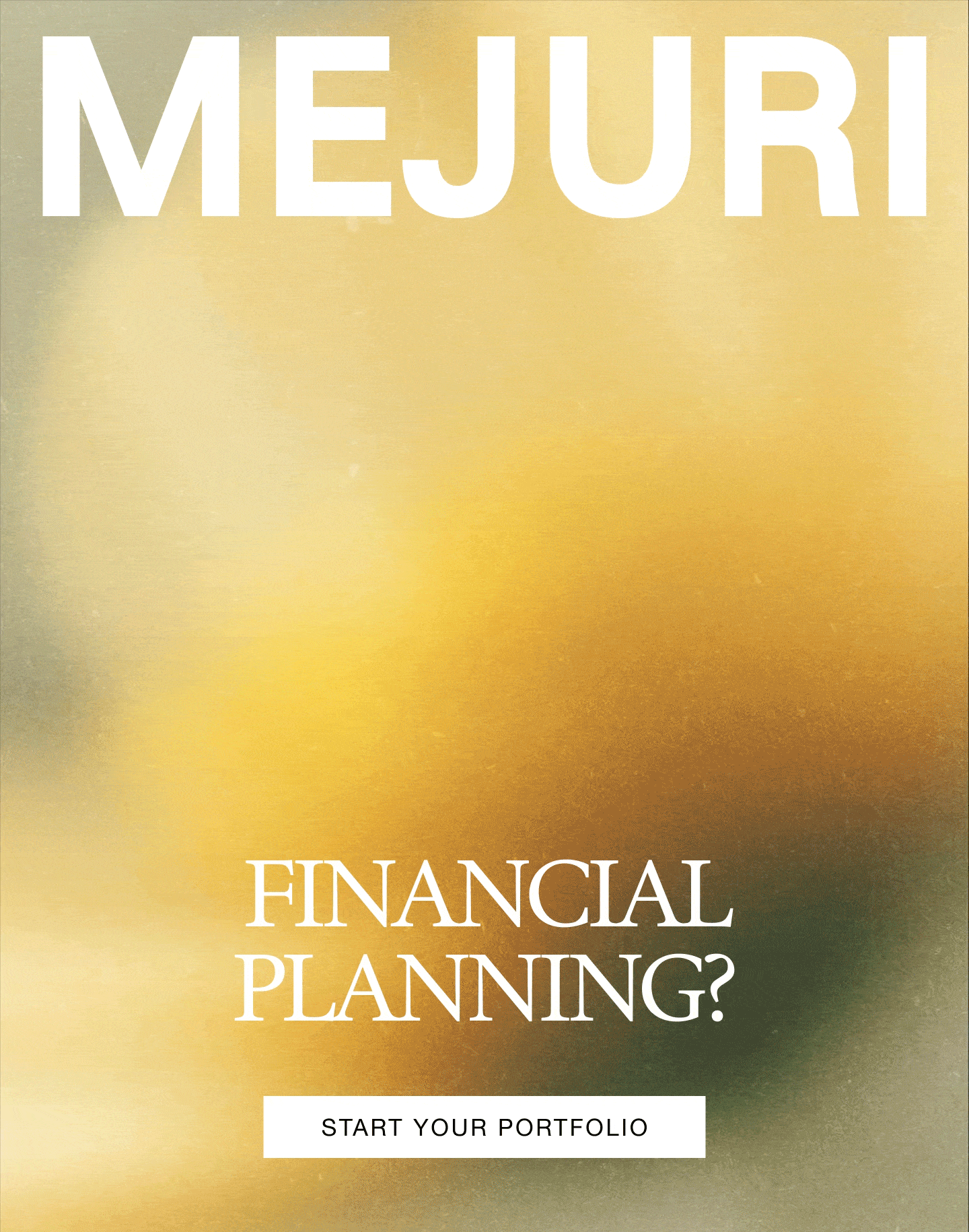 Mejuri. Financial Planning? Start Your Portfolio.