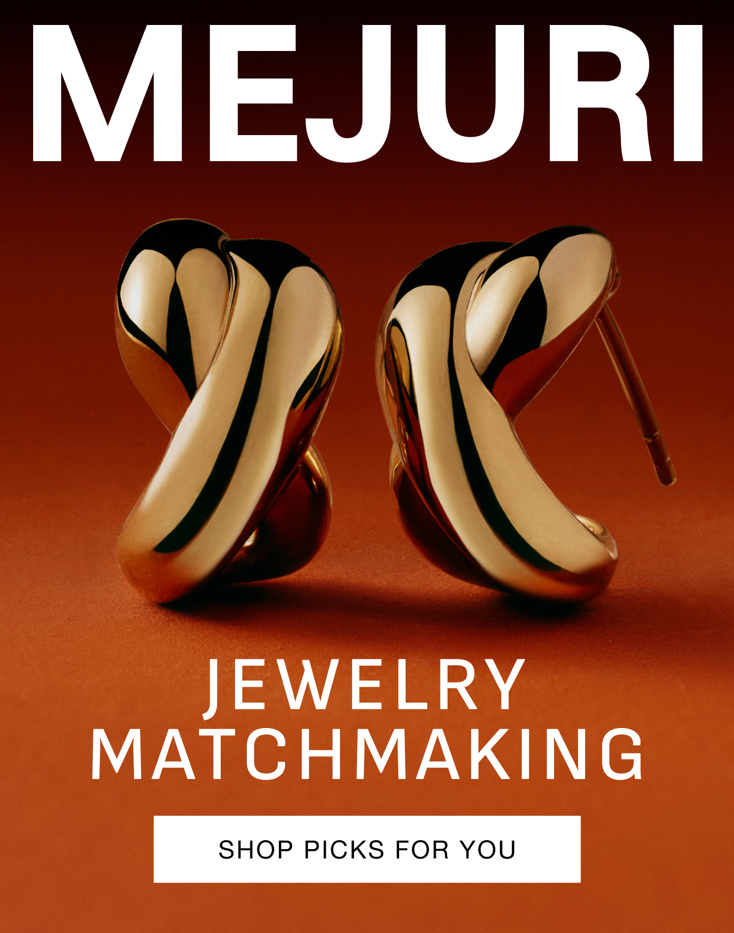 Mejuri. Jewelry Matchmaking. Shop Picks For You.