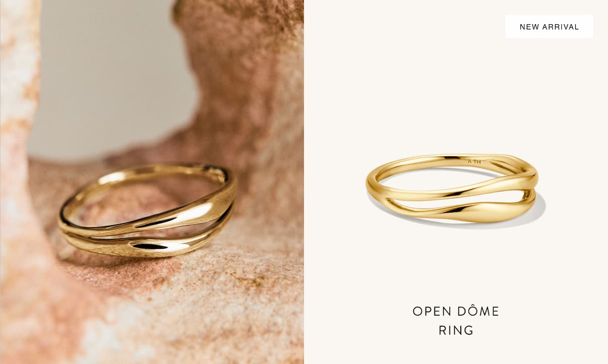 New Arrival. Open Dôme Ring. New Arrival. Open Dôme Ring.