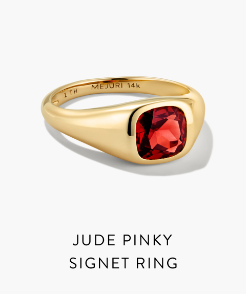 Jude Pinky Signet Ring.