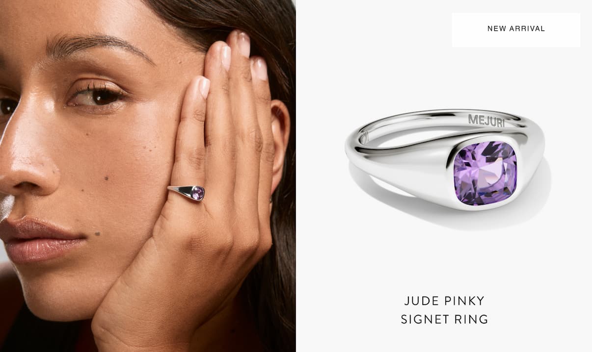 New Arrival. Jude Pinky Signet Ring.