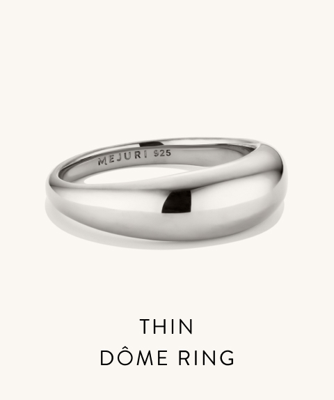Thin Dôme Ring.