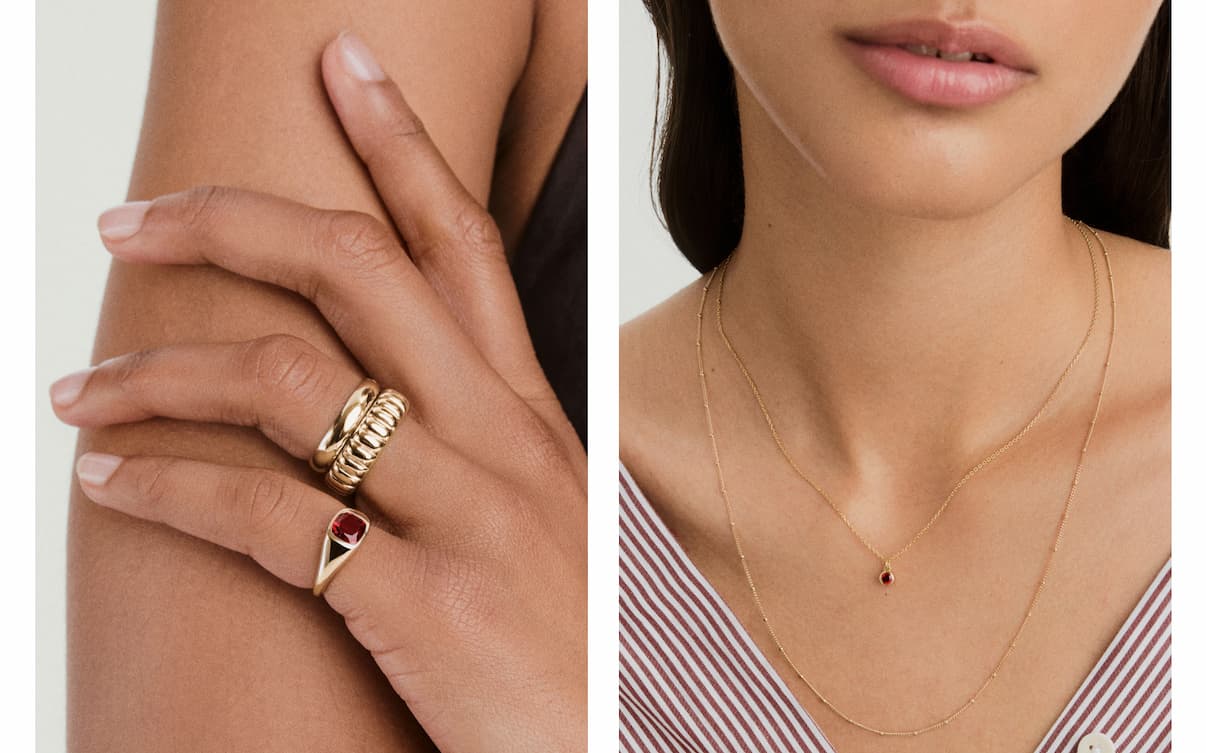 Shop Garnet Jewelry.