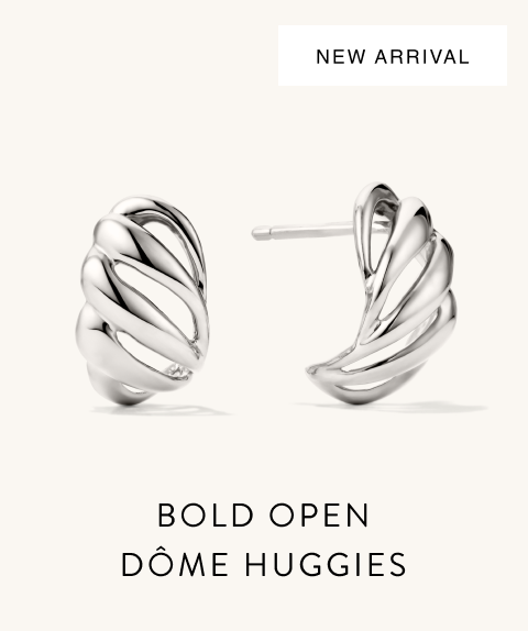 New Arrival. Bold Open Dôme Huggies. New Arrival. Bold Open Dôme Huggies.