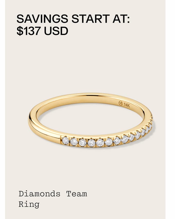 Diamond Teams Ring.