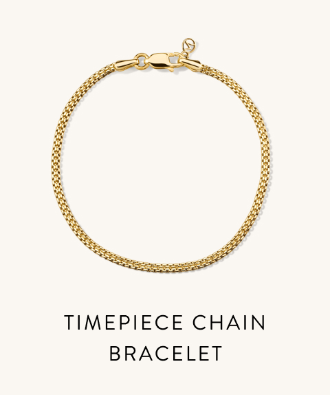Timepiece Chain Bracelet. Timepiece Chain Bracelet.