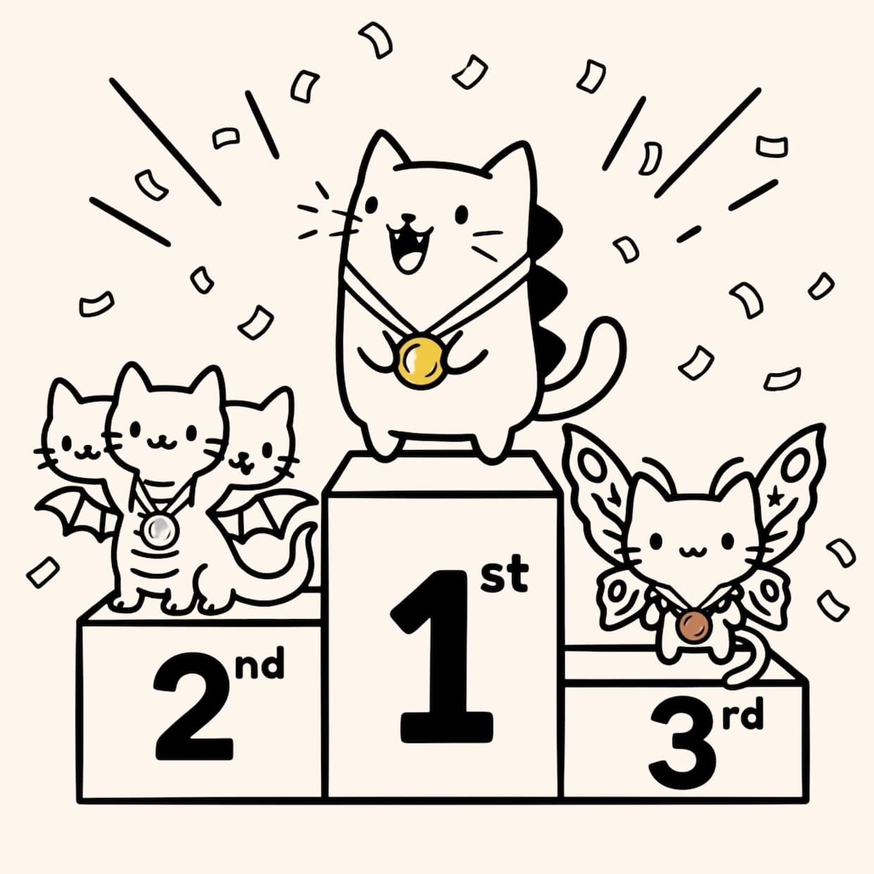 Character voting results