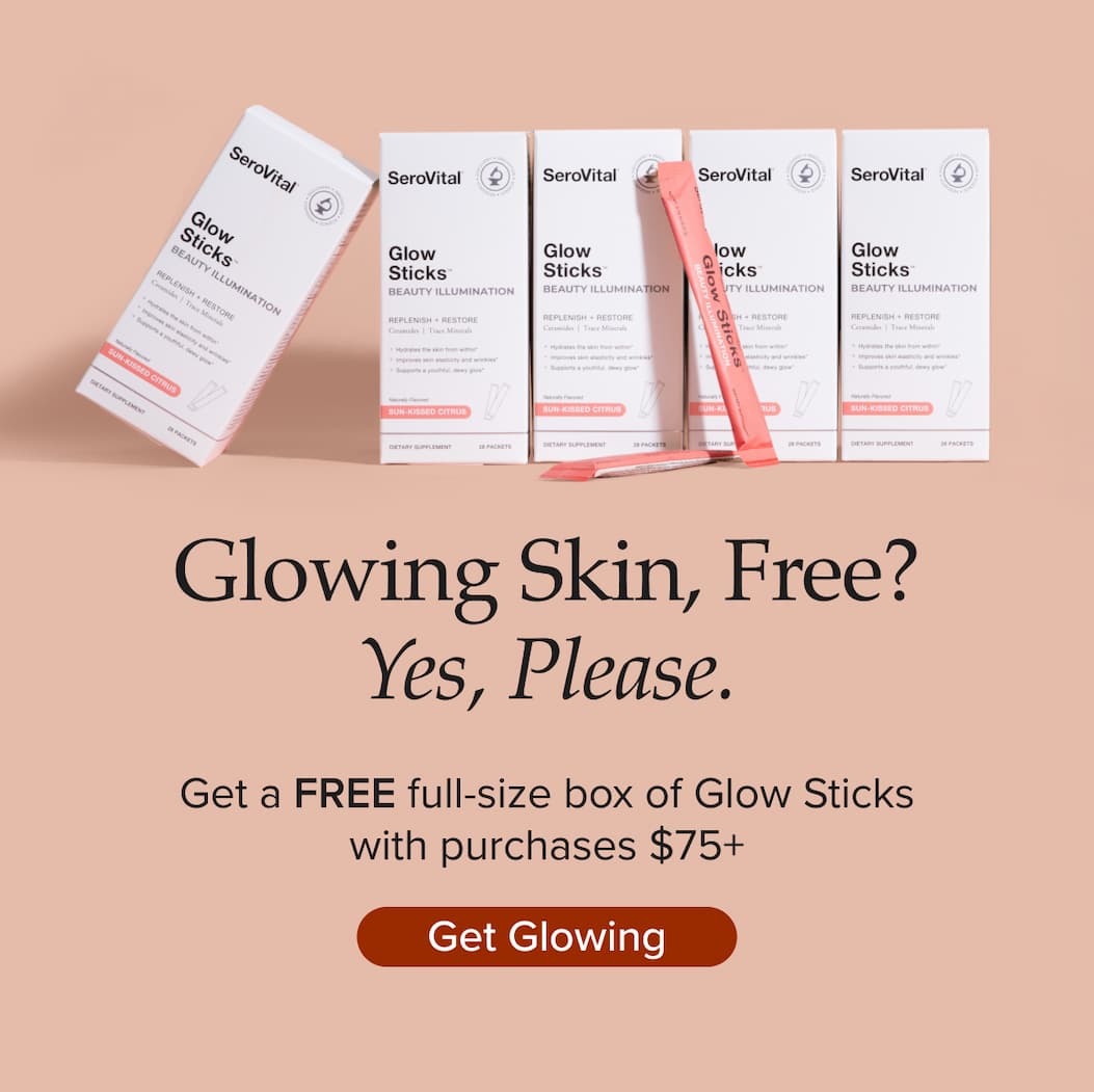 Glowing Skin, Free? Yes, please. Get a free full-size box of Glow Sticks with purchases $75+ Get Glowing. 
