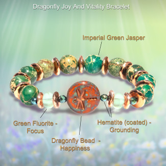 The Dragonfly Joy And Vitality Bracelet