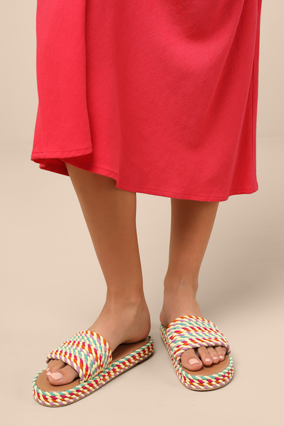 Image of Viva Savoy Multi Rope Slide Sandals
