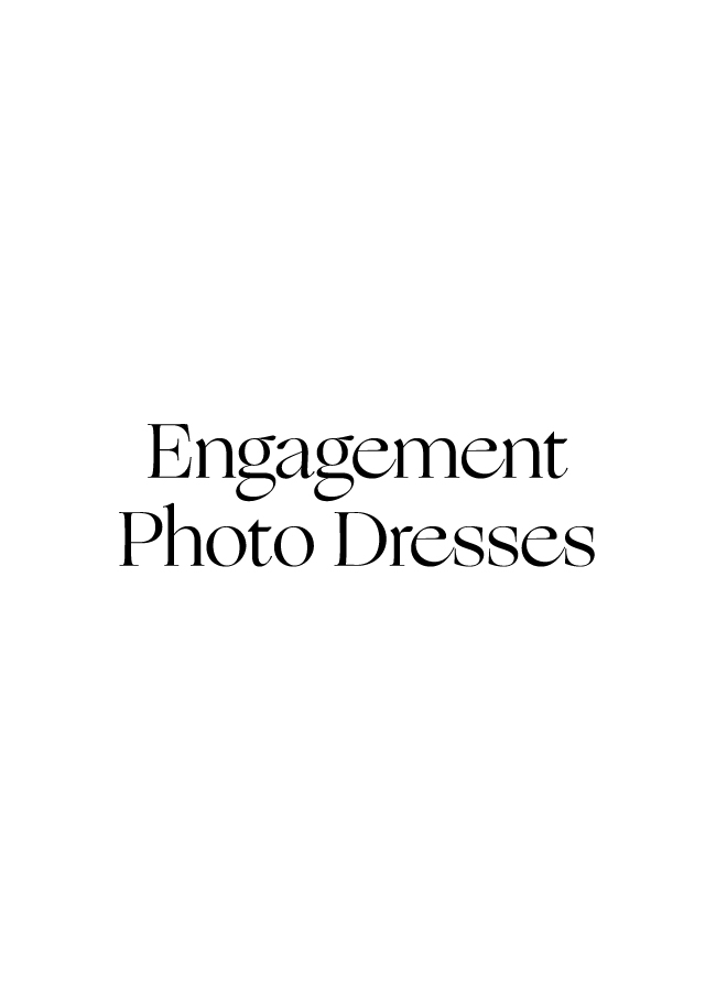 Engagement photo dresses