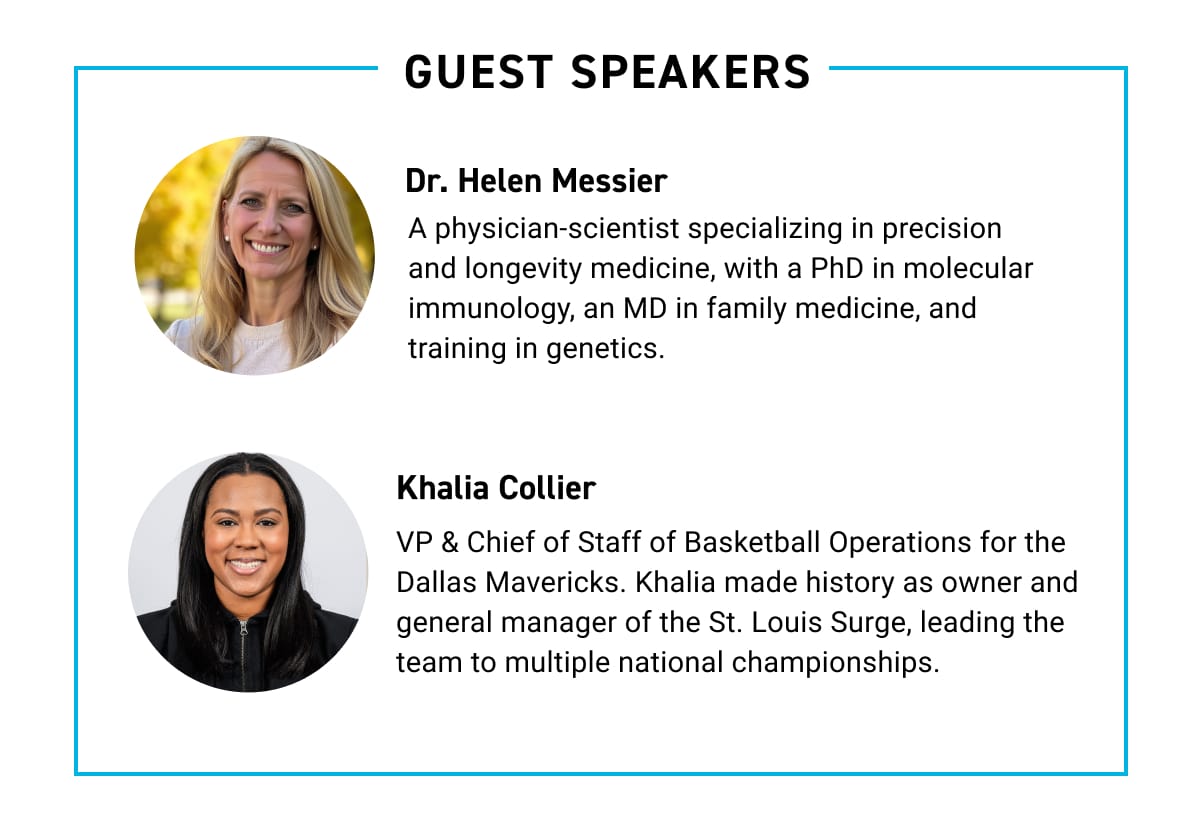 Keynote & Fireside Chat with Dr. Helen Messier, a physician-scientist specializing in precision and longevity medicine