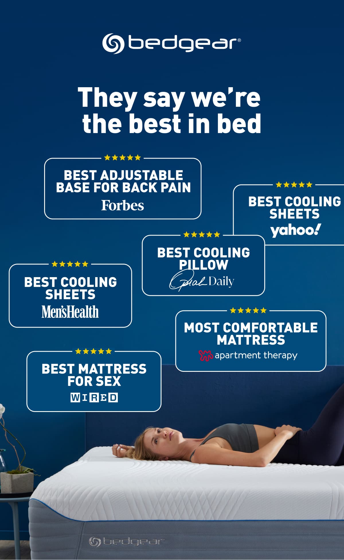 Best cooling sheets, pillow, mattresses