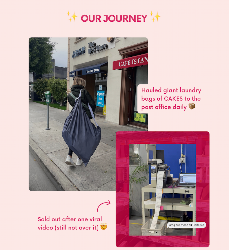 Our Journey- hauling giant laundry bags to the Post office