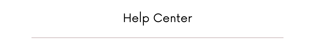 Help Center