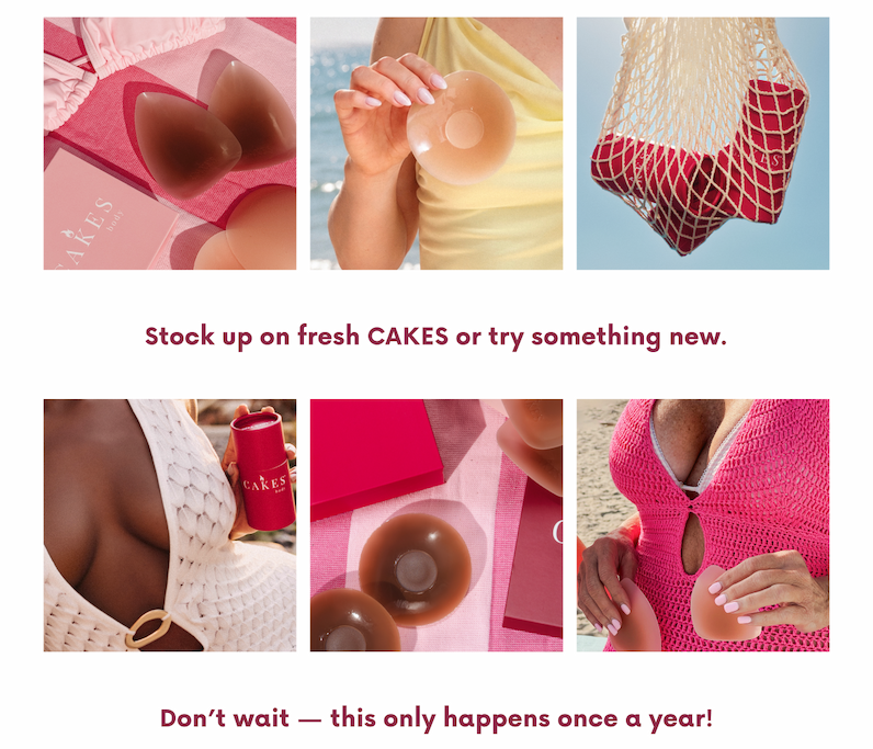 STOCK UP ON CAKES