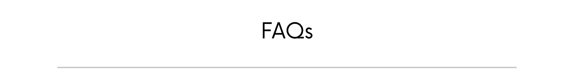 FAQs