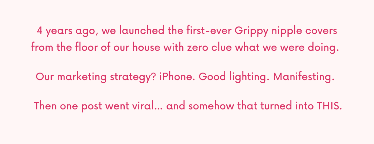 Our Journey- 4 years ago we launched GRIPPY