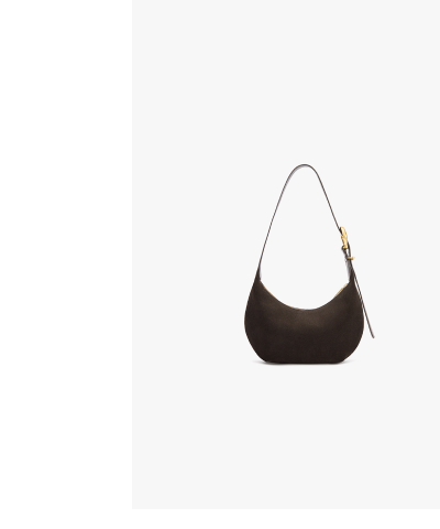 Mini Celestia Mocha Suede