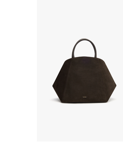 Forma Satchel Mocha Suede
