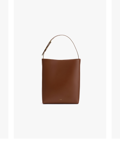 Oversized Linea Bag Dark Chestnut