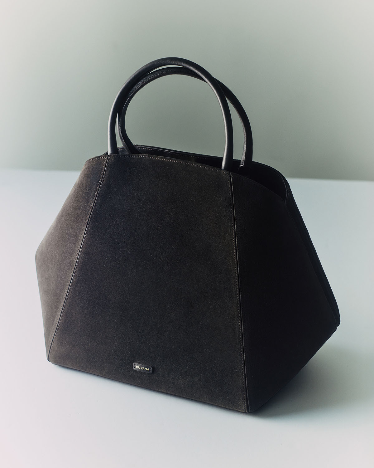 Forma Satchel Suede Mocha