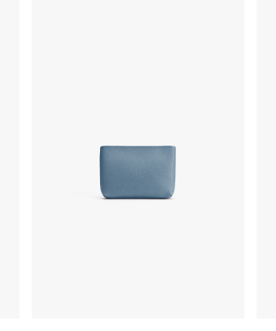 Mini Zipper Pouch Azure