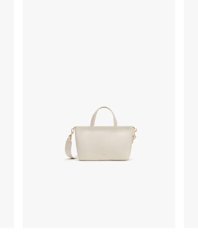 Mini Easy Zipper Tote Ecru