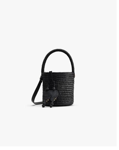 Toquilla Mini Bucket Bag Black