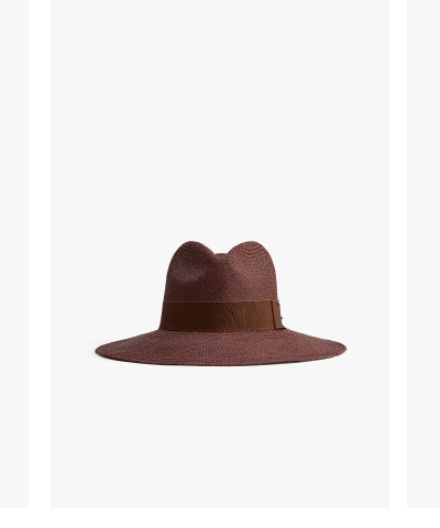 Packable Wide Brim Ecuador Hat Cocoa