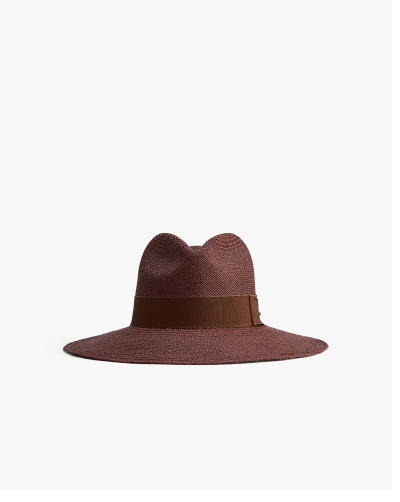 Packable Wide Brim Ecuador Hat Cocoa