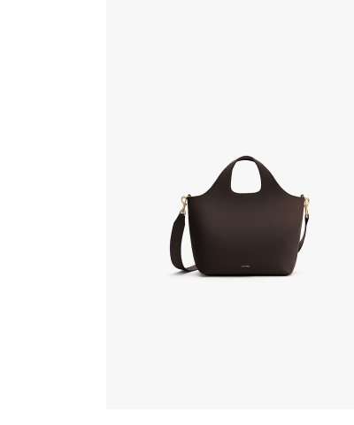 Small System Zipper Tote Mocha