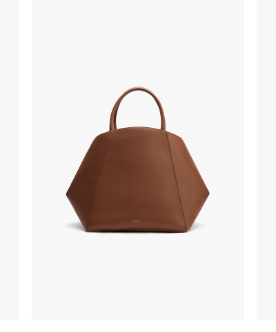 Forma Satchel Dark Chestnut
