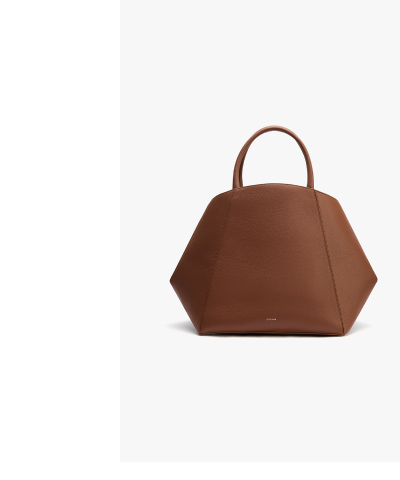 Forma Satchel Dark Chestnut