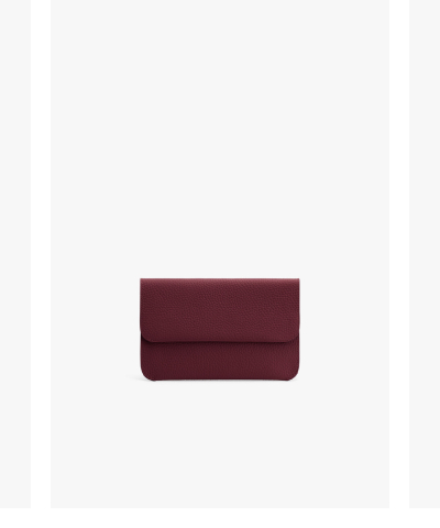 System Flap Bag Cherry