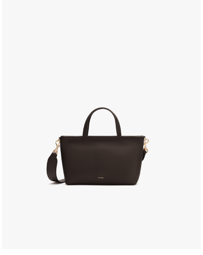 Mini Easy Zipper Tote Mocha