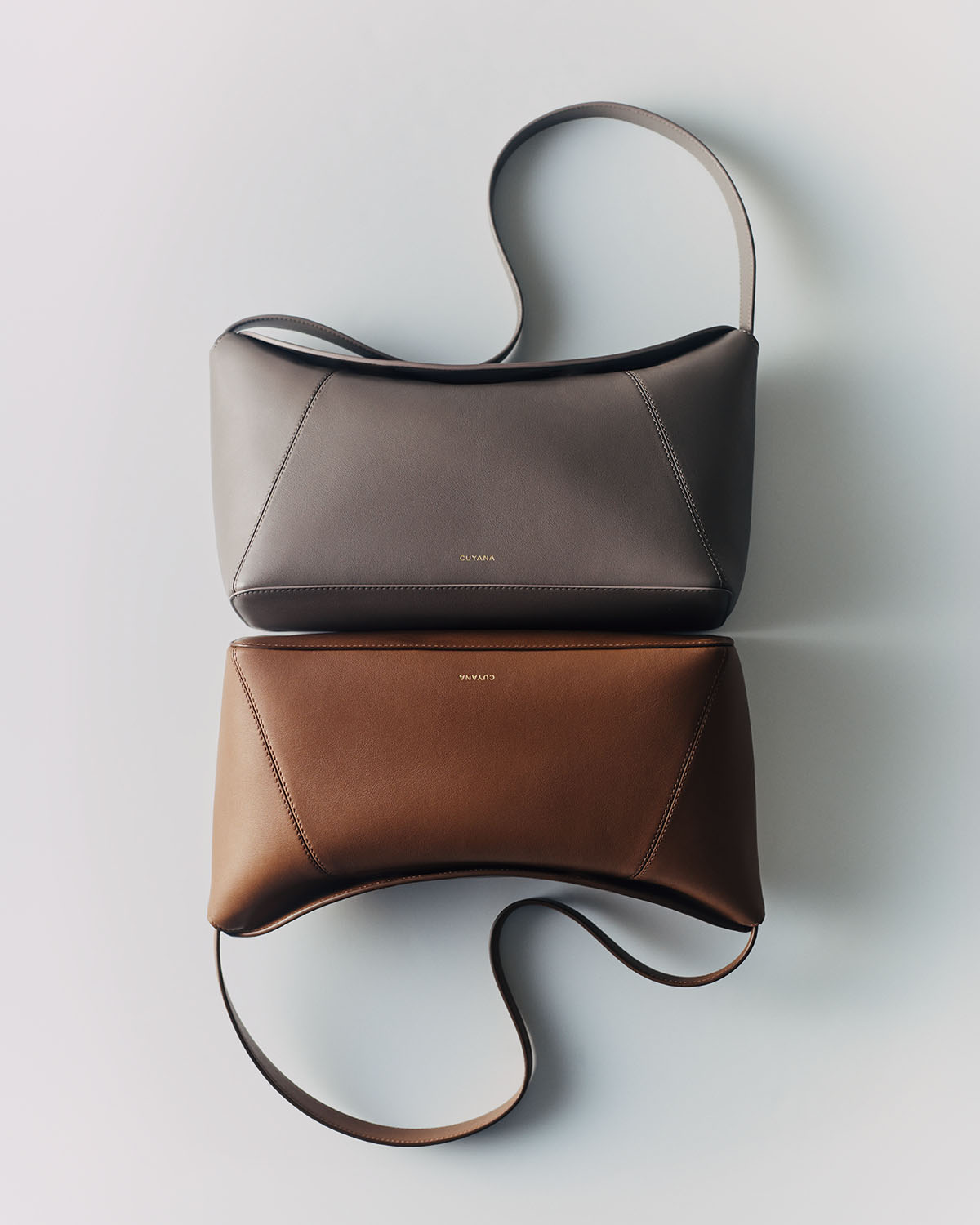 Forma Shoulder Bag Clay and Chestnut