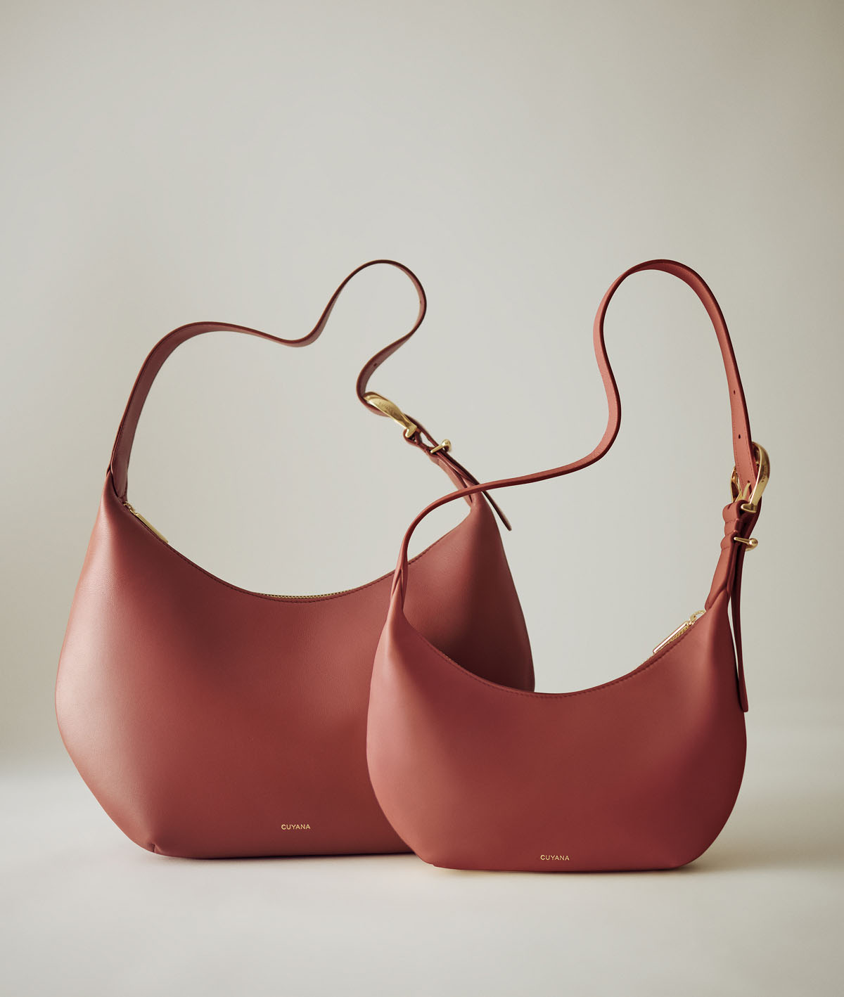 Celestia Shoulder Bags Dark Terracotta