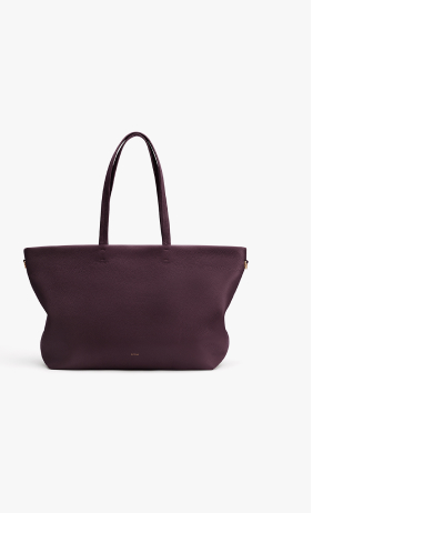 Classic Easy Zipper Tote Plum