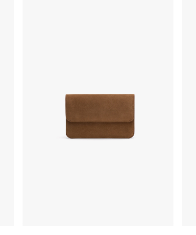System Flap Bag Suede