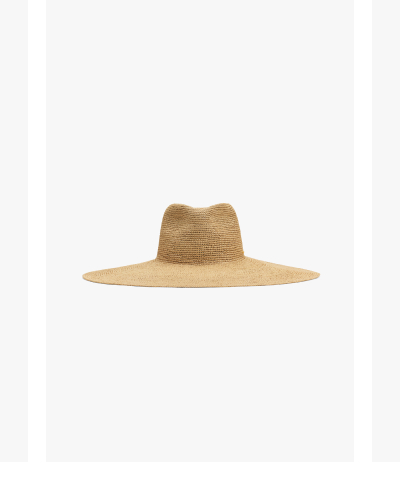 Beach Hat Dark Natural