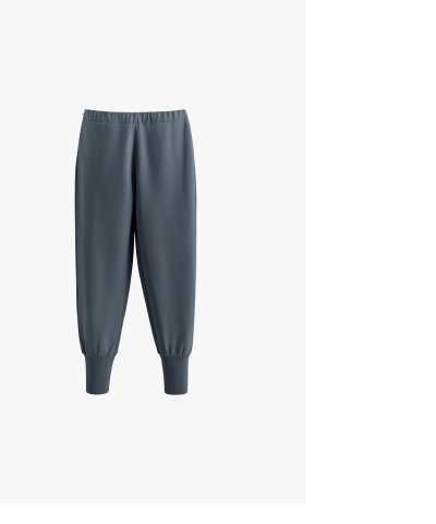 Fleece High Rib Sweatpants Storm