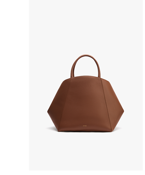 Forma Satchel Dark Chestnut