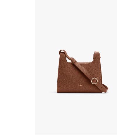 Double Loop Bag Dark Chestnut