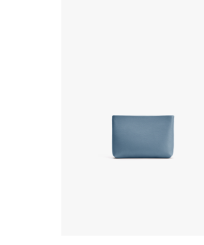 Small Zipper Pouch Azure